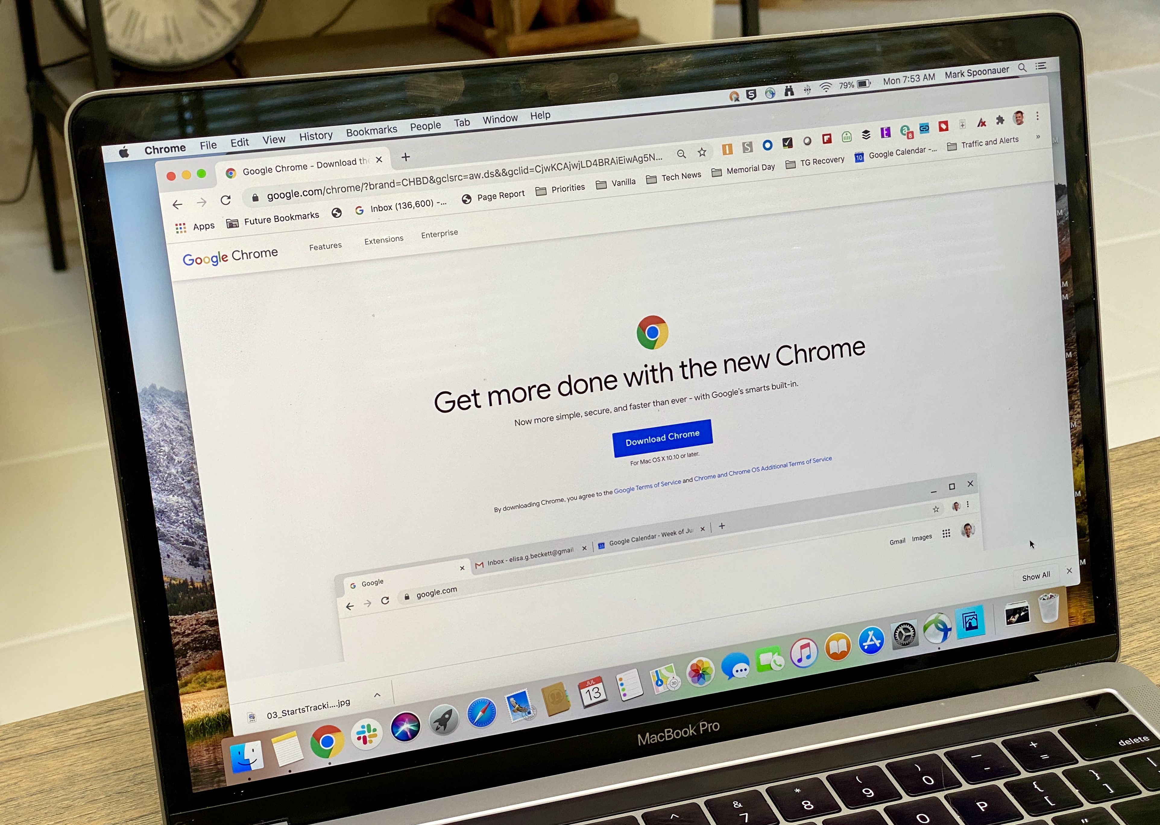 get console on chrome for mac